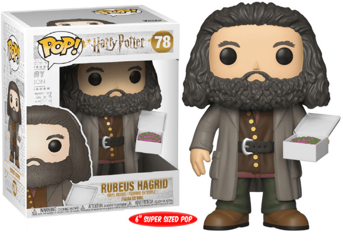 Figura POP Harry Potter Hagrid with cake 15cm-FUNKO