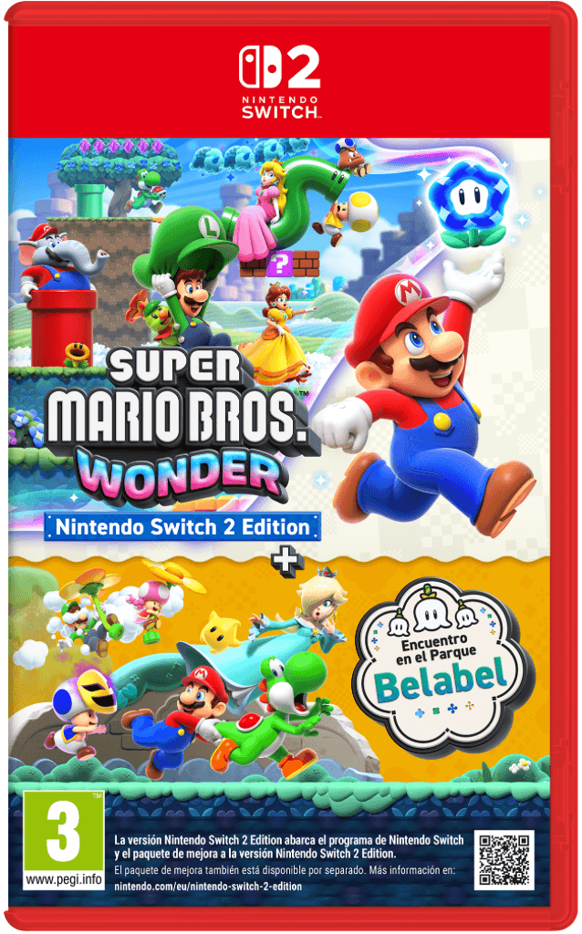 # SUPER MARIO BROS WONDER +PARQUE BELABEL - Switch 2